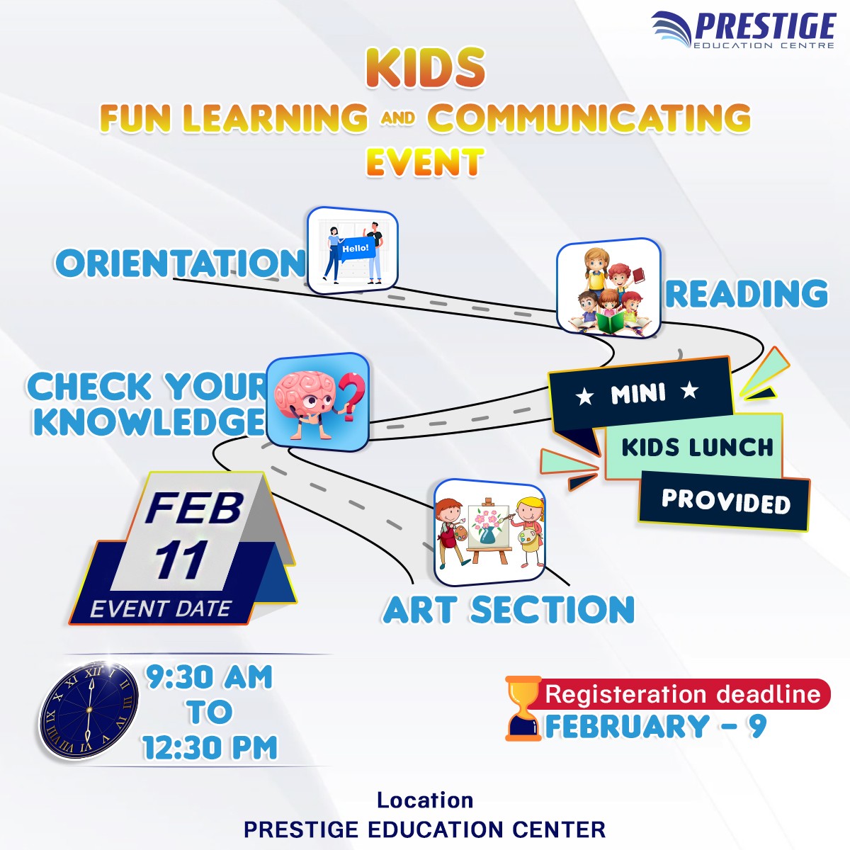 Kids Fun Learning and Communicating Event